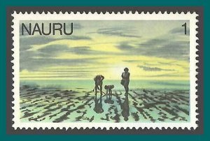 Nauru 1978 Collecting Shellfish, 1c MNH 165,SG174