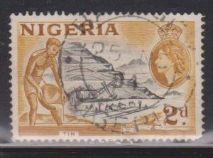 NIGERIA Scott # 83 Used - QEII & Mining Industry