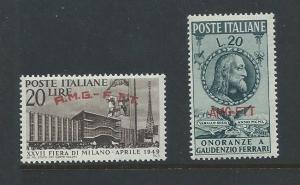 Italy Trieste 35, 70 MNH