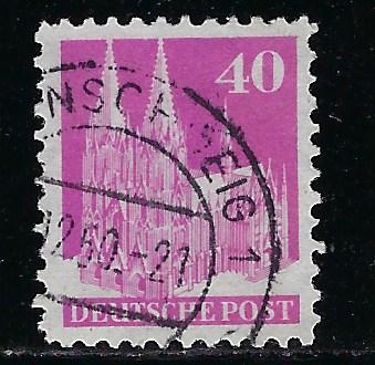 Germany AM Post Scott # 651, used