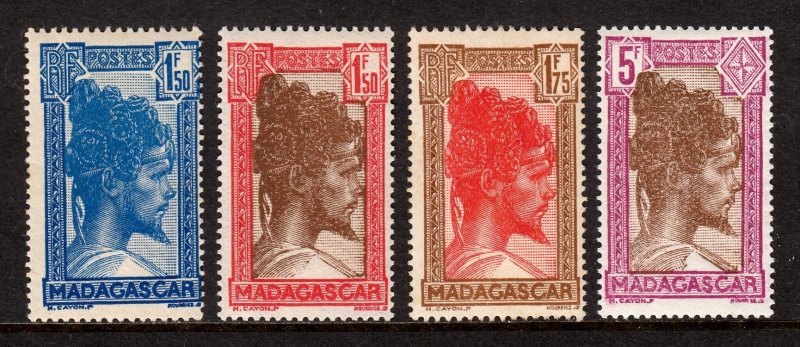 Madagascar - Scott #164//167 - MNH - SCV $11+
