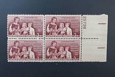 SCOTT # 1093 TEACHERS OF AMERICA  PLATE BLOCK MINT NEVER HINGED GEM !!