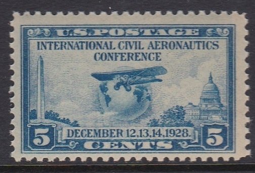 650 Wright Airplane MNH