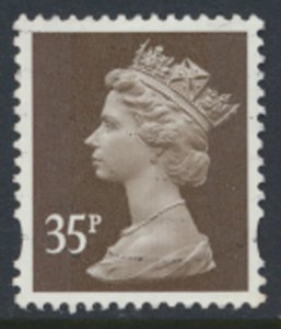 GB   Machin 35p SG Y1700  SC#  MH351  Used / FU see scan details 