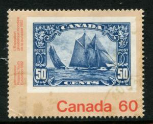 913 Canada 60c Bluenose, used