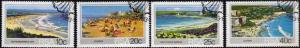 South Africa - 1983 Beaches Set Used SG 549-552