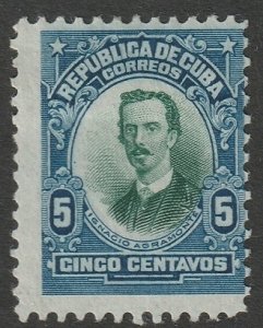 Cuba 1910 Sc 242 MH*