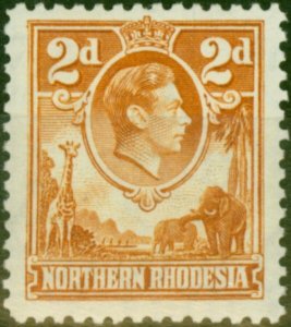 Northern Rhodesia 1938 2d Yellow-Brown SG31 Fine LMM (2)