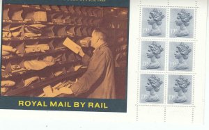 GB ROYAL MAIL SORTING MAIL BOOKLET PANE MNH PO FRESH