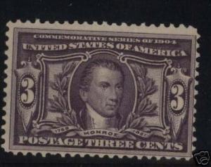 USA #325 VF/NH