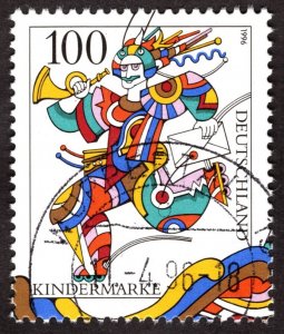 1996, Germany 100pfg, Used CTO, Sc 1681