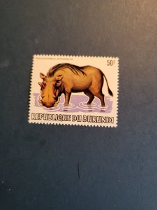 Stamps Burundi Scott #596 hinged