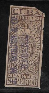 CUBA STAMP VFU  #DIC KRQ14