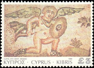 Cyprus #737-751, Complete Set(15), 1989, Art, Never Hinged