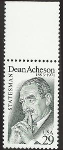 # 2755 MINT NEVER HINGED DEAN ACHESON