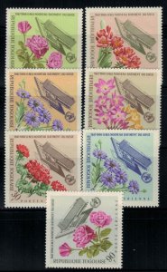 ZAYIX French Africa - Togo 558-562, C52-C53 MH WHO U.N. Roses Flowers 032122-S55