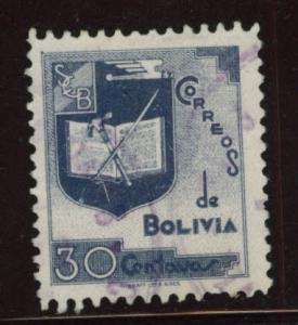 Bolivia Scott 258 Used stamp