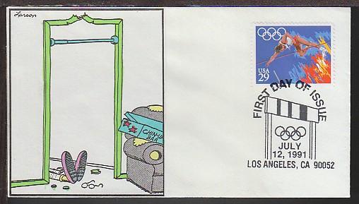 US Olympics 1991 Unknown U/A FDC BIN 19601