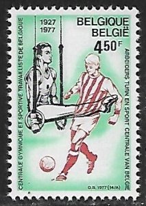 Belgium # 994 - Gymnast & Soccer Player - MNH.....{Gbl41}