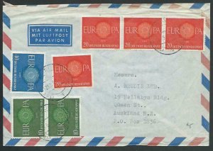 GERMANY 1961 airmail cover to New Zealand..................................58007