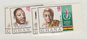 Ghana Scott #348-351 Imperf Stamps - Mint NH Set