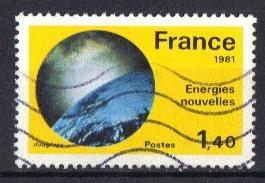 France  #1725  used  1981 technology   1f.40  energy