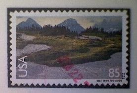 United States, Scott #C149, used(o) air mail, 2012,  Glacier Park,  85¢