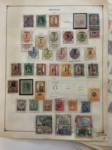 Classic Mexico collection on Scott pages