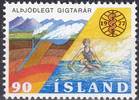 Iceland #502 MNH  (SU8140)