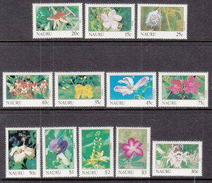 Nauru 380-392 Flowers MNH VF