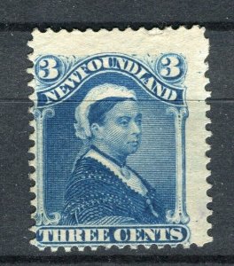 CANADA; NEWFOUNDLAND 1887 classic Victoria issue Mint unused 3c. value