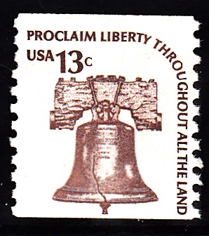 United States #1618 Bell .13 Coil Single MNH, Please see the description.