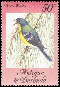 Antigua & Barbuda 1984 Sc 773-777 Birds Towhee Warbler Kinglet Flicker CV $9.15