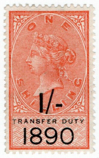 (I.B) QV Revenue : Transfer Duty 1/- (1890)