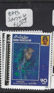 BRUNEI  (P1005BB)  BATS   SG 474-6    MNH