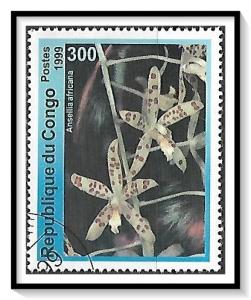 Congo People's Republic Unlisted 1999 Flowers CTO