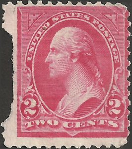 # 252 Carmine Mint Fault George Washington SCV-135.00