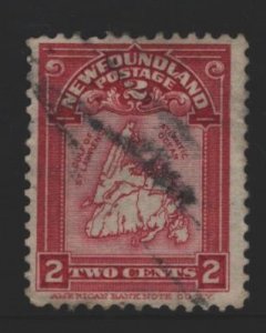 Newfoundland Sc#86 Used