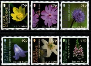 ISLE OF MAN SG1140/5 2004 FLOWERS MNH