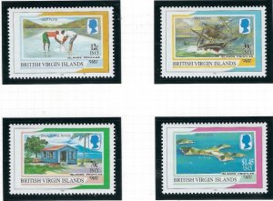 British Virgin Is 892-95 MNH 1998 Island Scenes (ak2270)