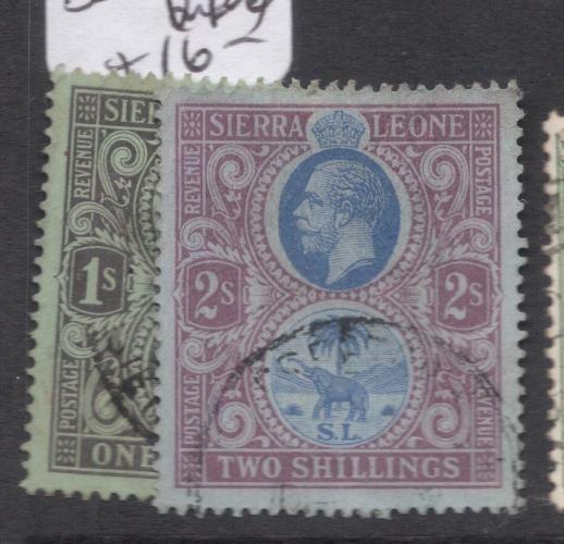 Sierra Leone Elephant SG 143-4 VFU (3dmj)