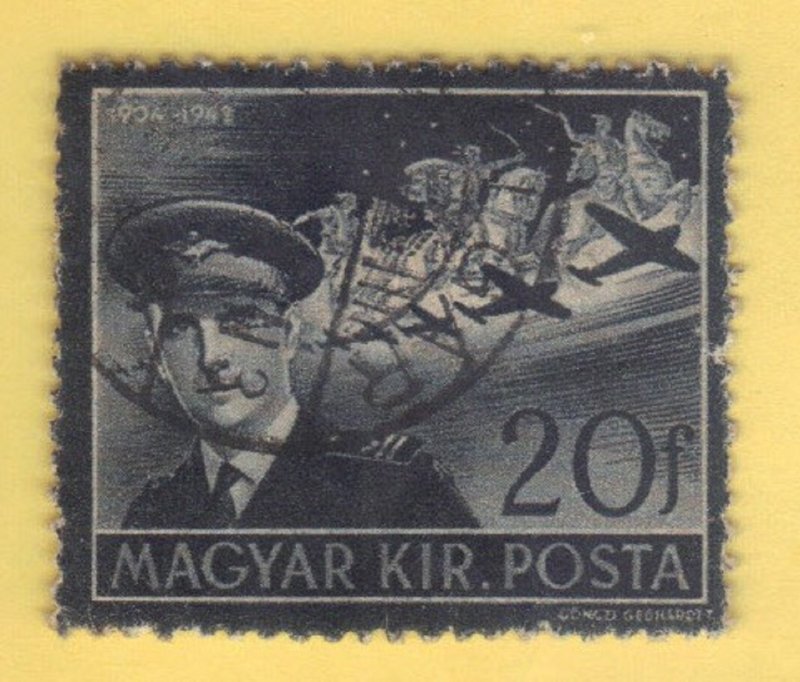 HUNGARY SCOTT #600 20ft  USED   1942 SEE SCAN