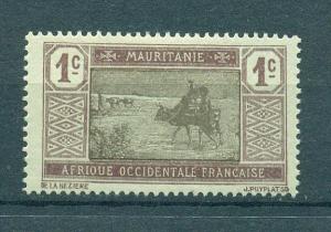 Mauritania sc# 18 (5) mh cat value $.30