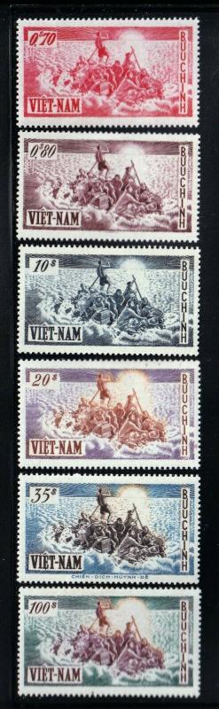 South Viet Nam - 1955 - SC 30 - 35 - MNH - Rare!!!