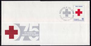 Norfolk Island 461 Red Cross U/A FDC