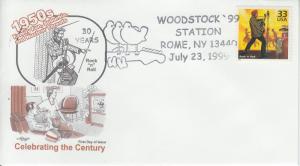 1999 Woodstock '99 CtC 1950s (3187mj) Artmaster Rome NY Pictorial