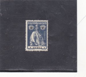 PORTUGUESE INDIA CERES 2TANGAS. Stars type IV - I  (1914)   AF # 265
