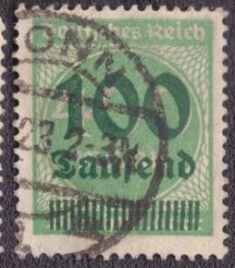 Germany 254 1923 Used