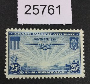 US STAMPS #C20 MINT OG H  LOT #25761