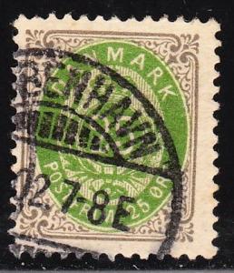 Denmark 50a ( inverted frame)  -  FVF used